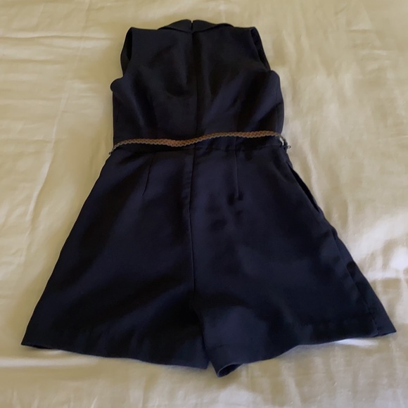 Navy Blue H&M romper - Picture 3 of 4